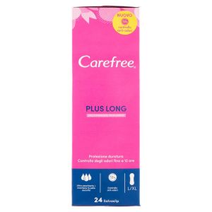 CAREFREE Salvaslip Plus Long Delicatamente Profumato 24pz