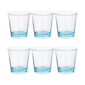 Bicchieri da Acqua Bormioli Sestriere Colore Azzurro 6pz