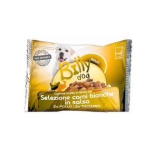 BILLY Dog Selezione Carni Bianche 4x100 gr
