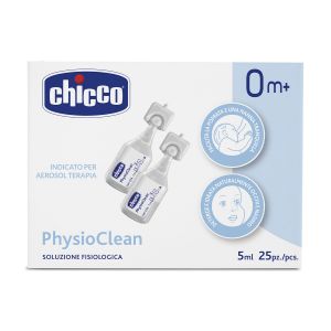Chicco Soluzione Fisiologica PhysioClean per Aerosol Terapia 5ml 25pz.
