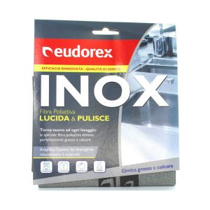 Eudorex Panno Inox Fibra Poliattiva Lucida e Pulisce 1pz.