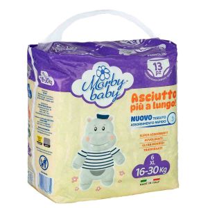 Pannolini Morby Premium 14 Pezzi 16-30kg Tg 6 