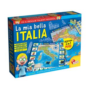 LISCIANI I'm a Genius - Geopuzzle La Mia Bella Italia