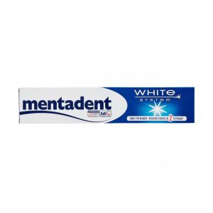 Mentadent Dentifricio White System 75 ml