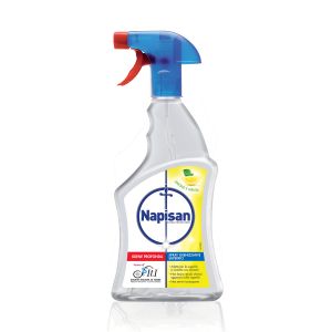 NAPISAN Spray Igienizzante Limone e Menta 750 ML