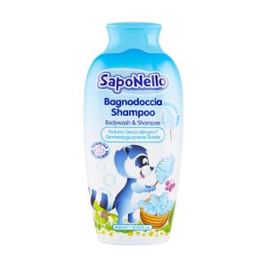 Bagnodoccia Shampoo Saponello Delicato Zucchero Filato 400 ml