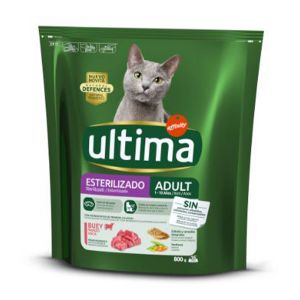 ULTIMA Cat Sterilizzato Manzo 800gr