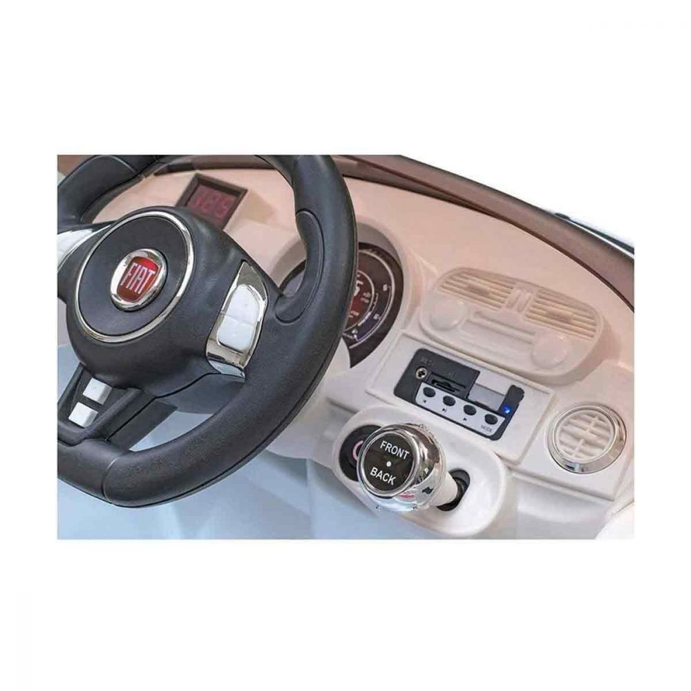 Shop Risparmio Casa - Auto Elettrica FIAT 500 Rossa Radiocomando