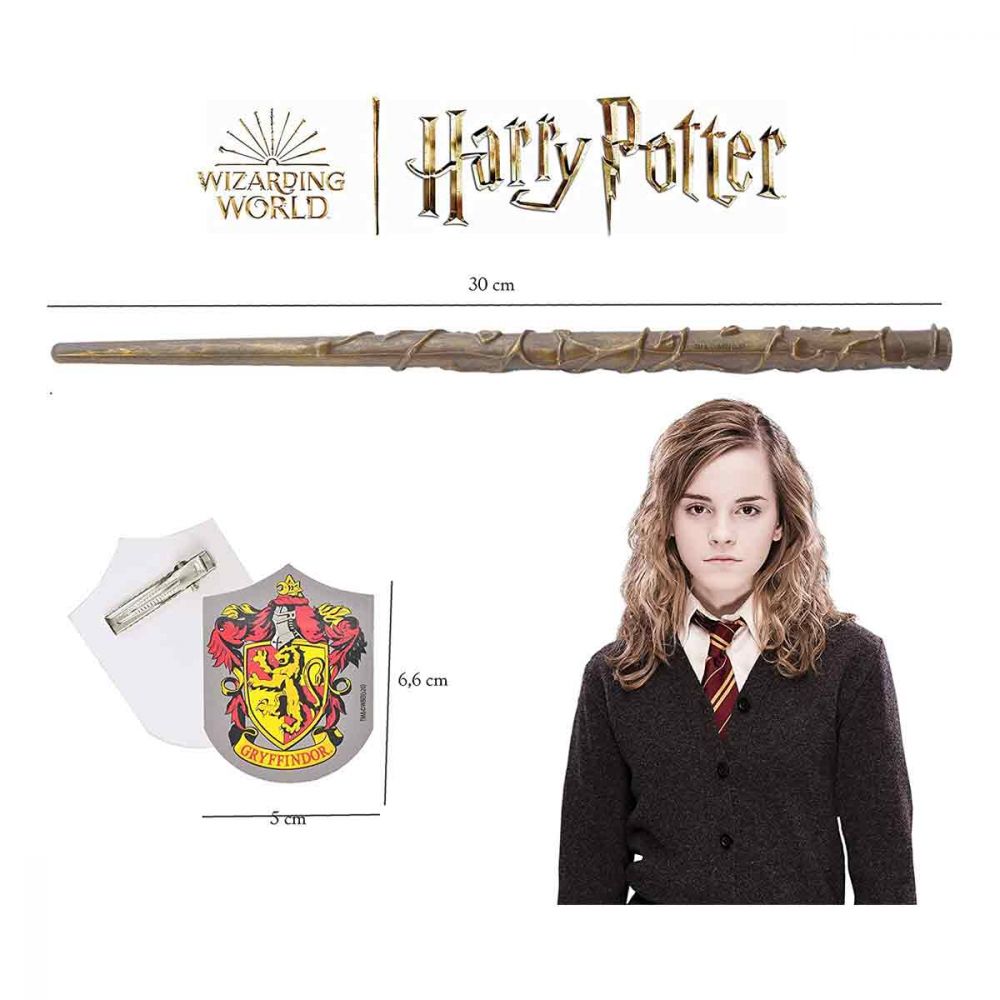 Harry Potter bacchetta con stemma Grifondoro Futurart