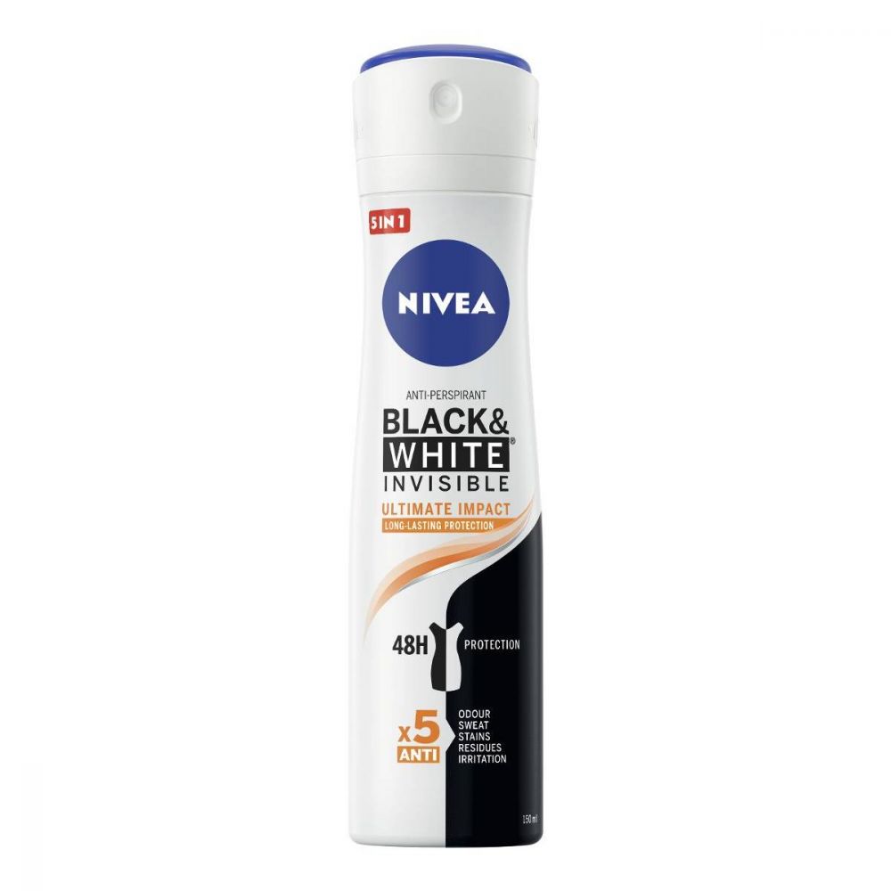 Shop Risparmio Casa - Nivea Deodorante Spray Donna Black & White Invisible  150ml