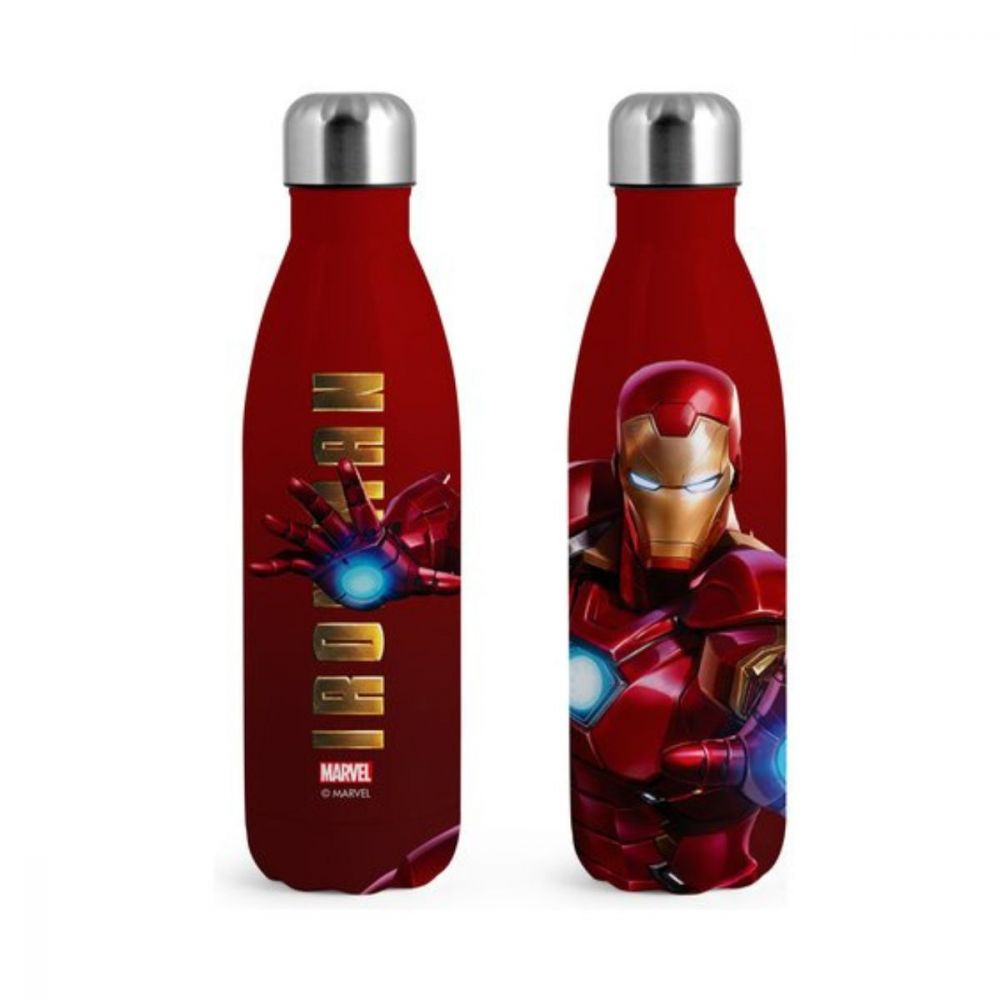 Shop Risparmio Casa - Bottiglia Termica Iron Man Shade 0.5 lt Inox