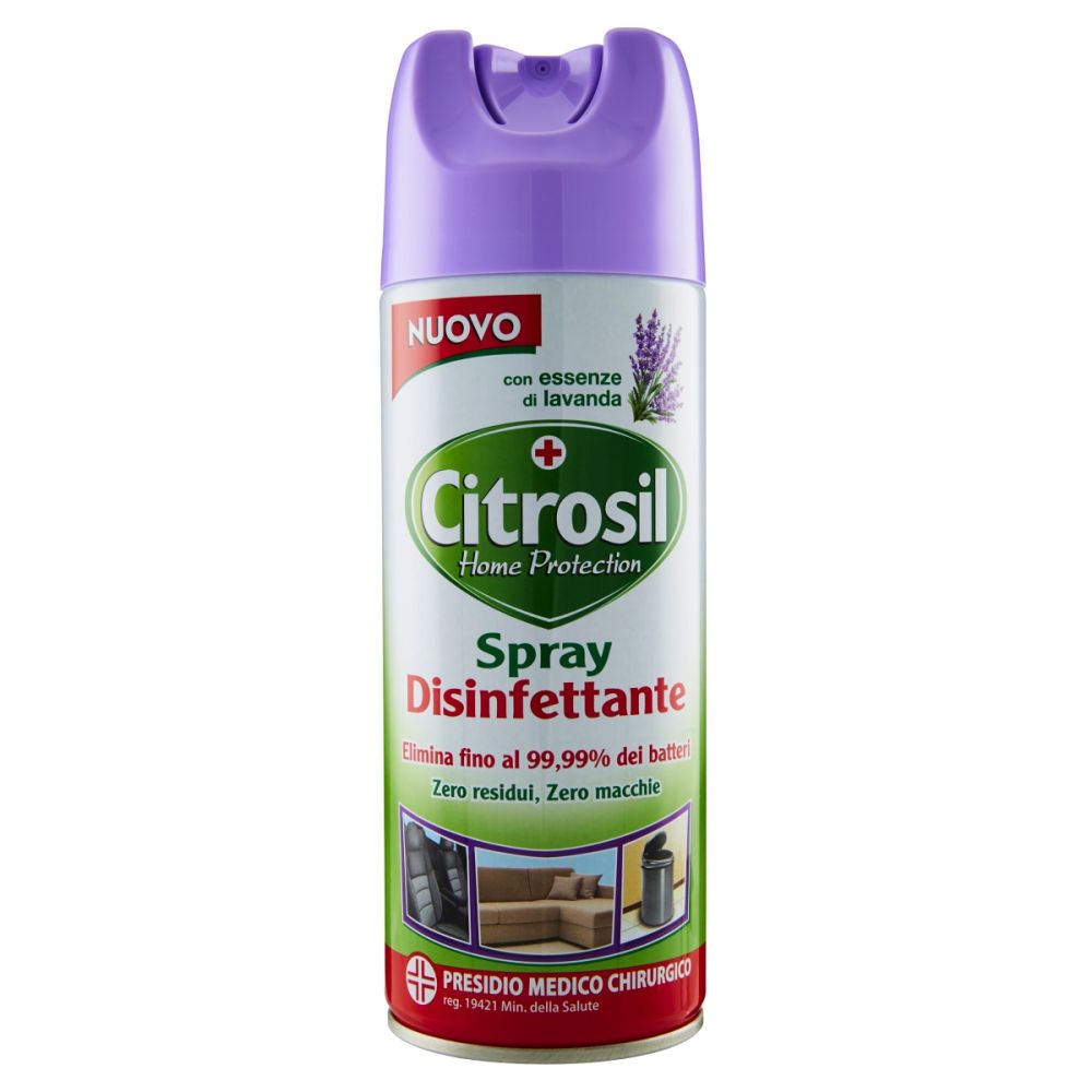 Shop Risparmio Casa - CITROSIL Home Protection Spray Disinfettante Lavanda  300ml
