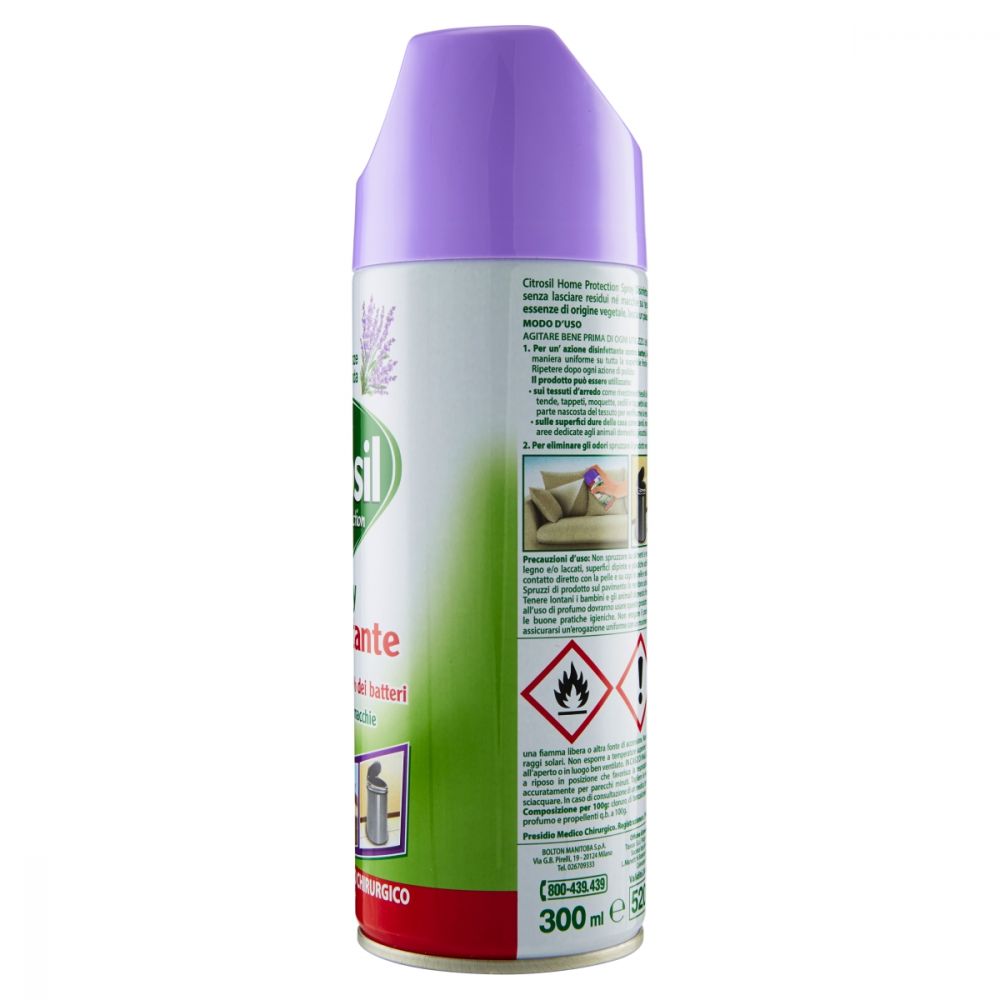 12 Pezzi Spray Disinfettante Citrosil Home Protection Da 300ml