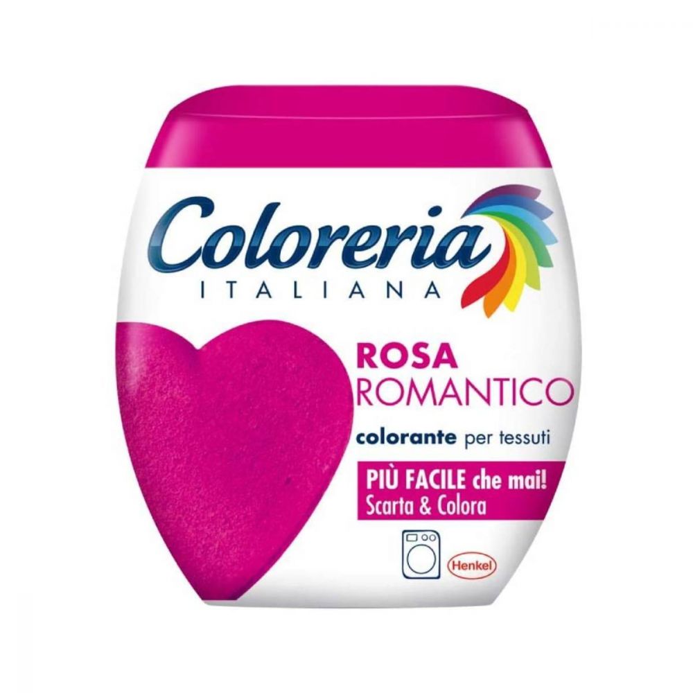 Shop Risparmio Casa - COLORERIA ITALIANA Colorante Tessuti Rosa Romantico  Intenso