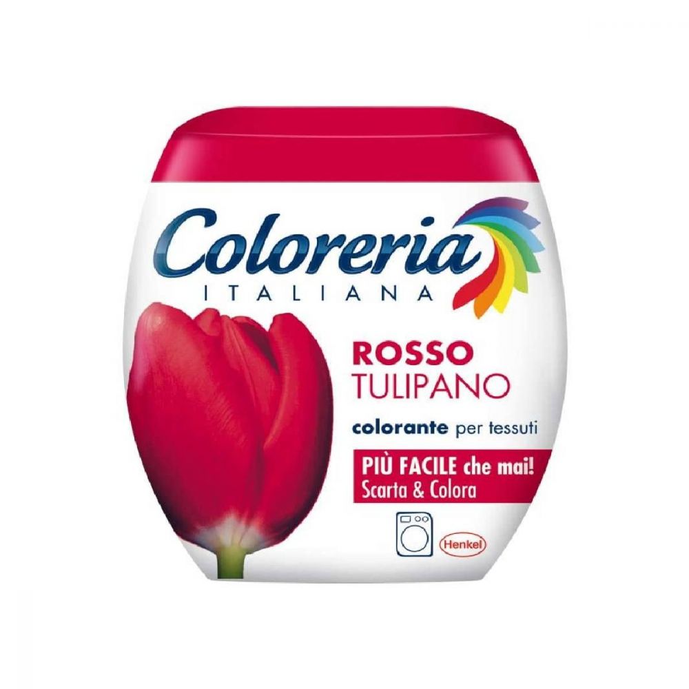 Shop Risparmio Casa - COLORERIA ITALIANA Colorante Tessuti Rosso Tulipano