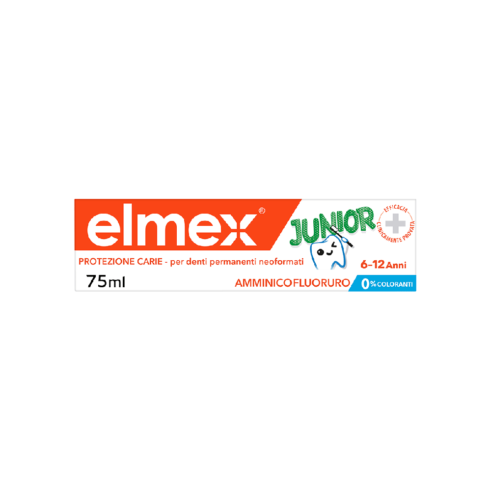 Shop Risparmio Casa - Elmex Dentifricio Junior Bimbi 6-12 Anni 75ml