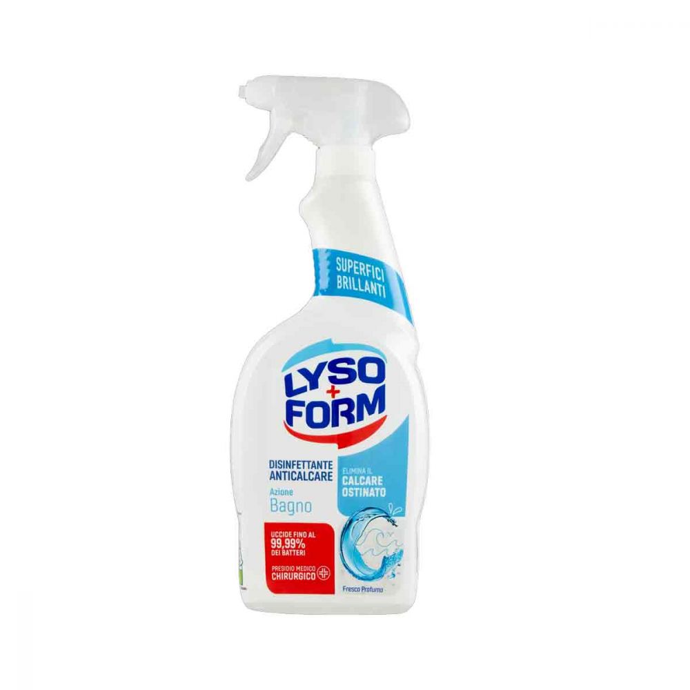Shop Risparmio Casa - Lysoform Detergente Spray Anticalcare Azione Bagno  700 ml