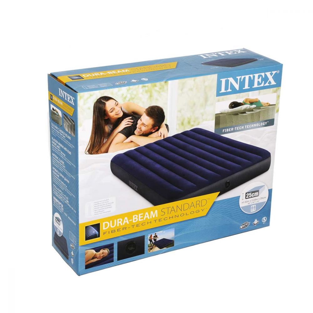 Intex Airbed divano letto gonfiabile per la casa dimensioni cm 193 x 231 x  71