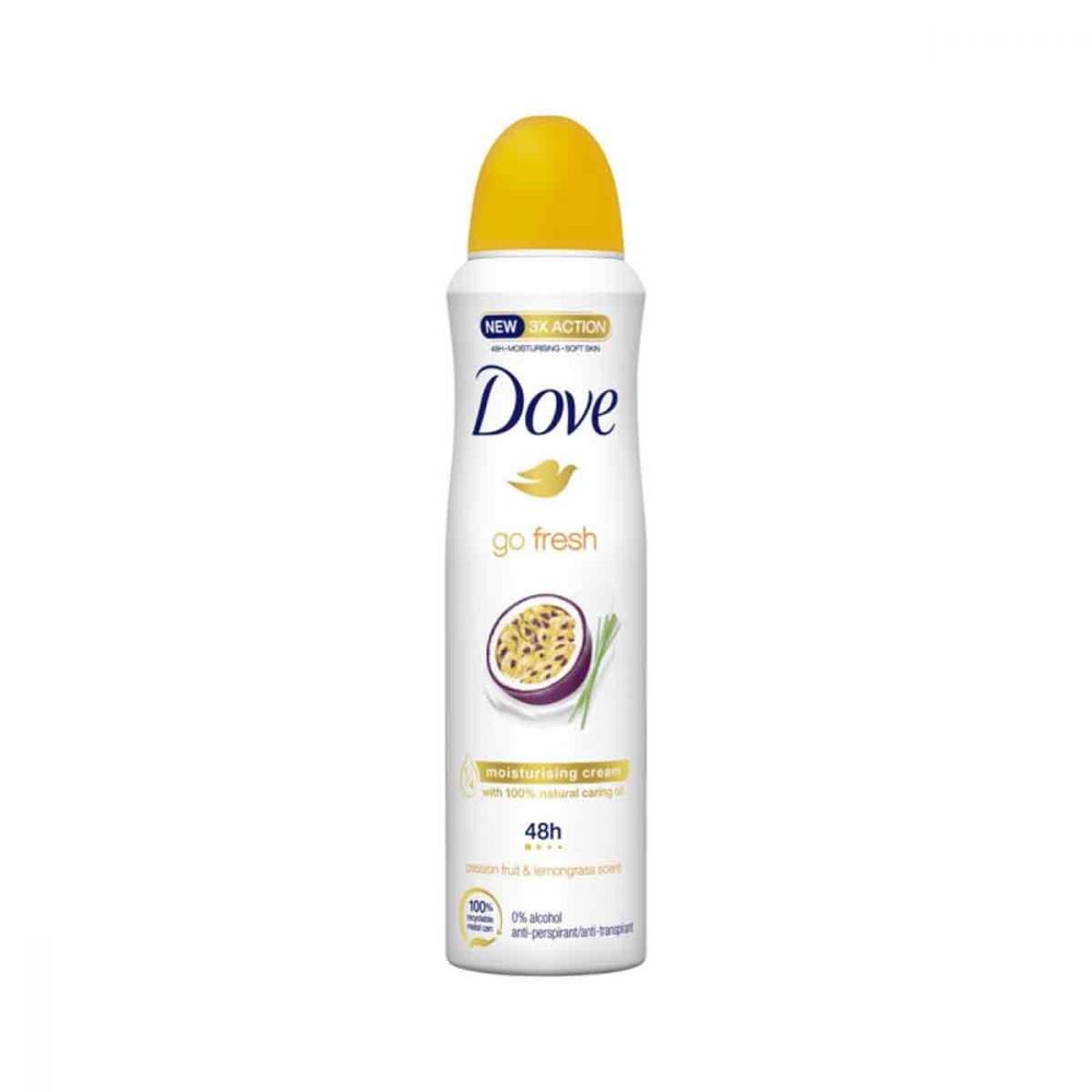 Dove Deodorante Spray Go Fresh Passion Fruit e Citronella 150 ml