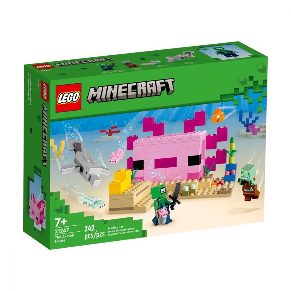 Shop Risparmio Casa - Lego Minecraft 21247 La Casa dell'Axolotl