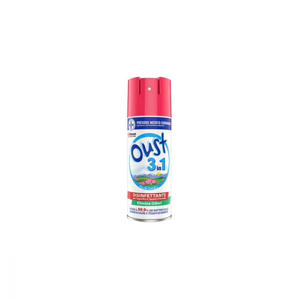 OUST 3 in 1 Disinfettante spray elimina odori superfici e tessuti