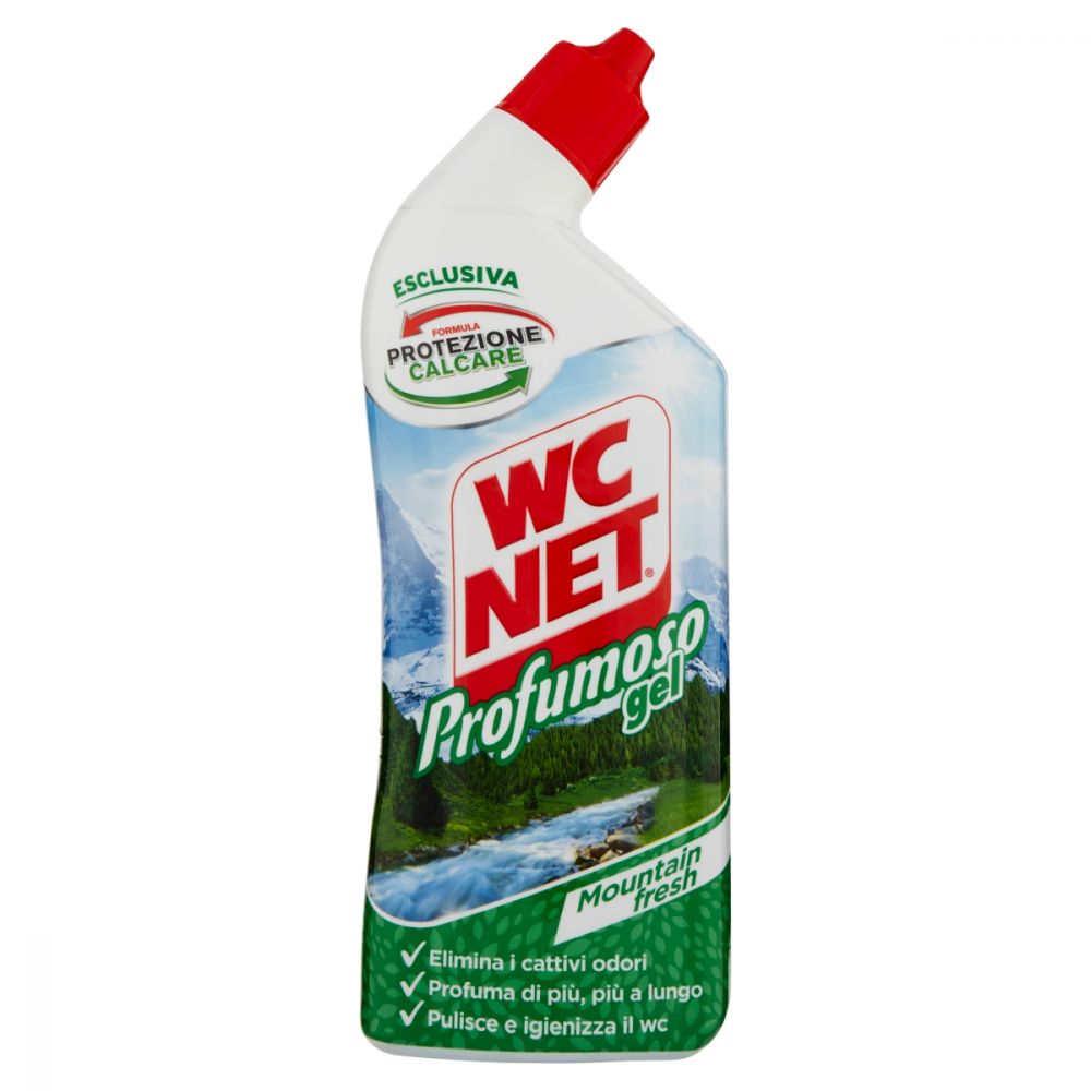Wc Net Profumoso Gel Anticalcare Igienizzante Wc Mountain Fresh 700 ml