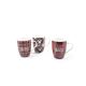 RISPARMIO CASA Mug Natale Tartan 8,3xh10,5x11 Assortito