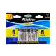 RISPARMIO CASA Batteria Alkaline Stilo AA 6pz. + Ministilo AAA 6pz.