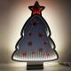 Albero di Natale 3D con Illuminazione 60x7x42 cm