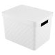 GIO’STYLE Kubica Scatola Box 17,5l Bianco