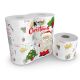 Carta Igienica Kartika Natale 4 Rotoli 3 Veli 200 Strappi
