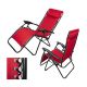 Sdraio Richiudibile Gravity Rosso 176x65x110cm