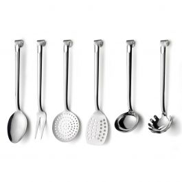 SET MESTOLI CUCINA CON BARRA WMF PRACTICO 6 PZ.- Casalinghi Shop