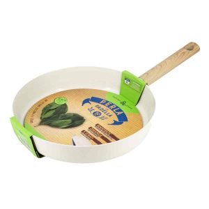 Padella Perla in Ceramica Bianca D 30 cm