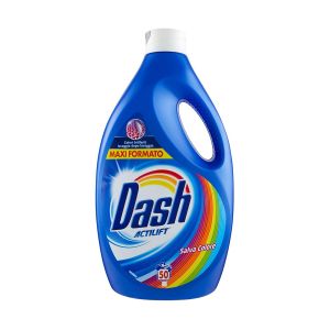 Dash Detersivo Lavatrice Liquido Salva Colore 50 Lavaggi 2,75lt