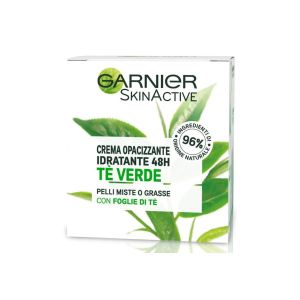 GARNIER SkinActive Crema Viso Idratante Opacizzante Tè Verde 50ml