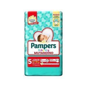 Pampers Pannolini Baby Dry Mutandina Junior 12-18 kg 14 pz