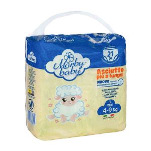 Pannolini Morby Premium Tg. 3 4-9 kg 21 pz
