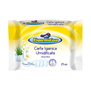 RISPARMIO CASA Carta Igienica Umidificata 25 Pezzi