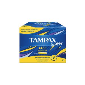 TAMPAX Compak Regular x 16