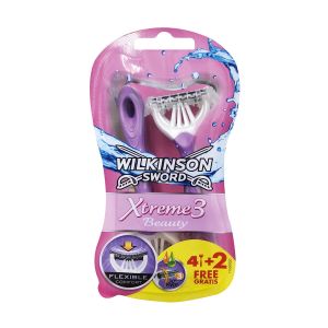 WILKINSON Rasoio Usa e Getta Xtreme 3 Beauty 4+2pz